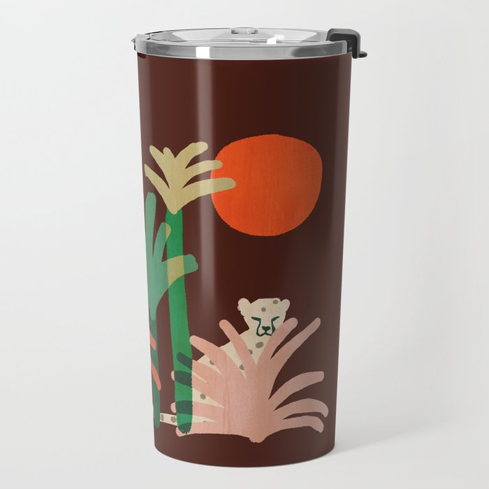 Cheetah Travel Mug Gallery Image 2