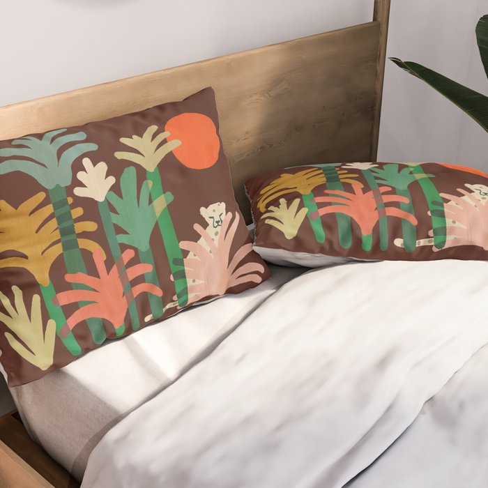 Cheetah Pillow Sham Gallery Image 2