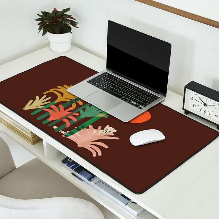 Cheetah Desk Mat Gallery Image 2