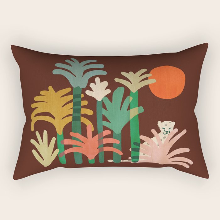 Cheetah Rectangular Pillow Gallery Image 1