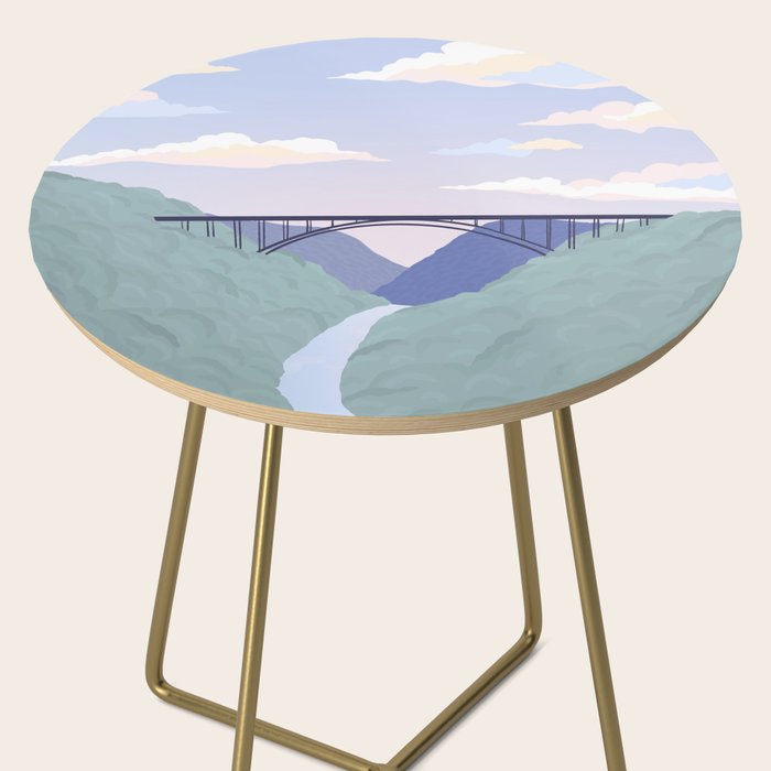New River Gorge National Park, West Virginia Side Table Gallery Image 2