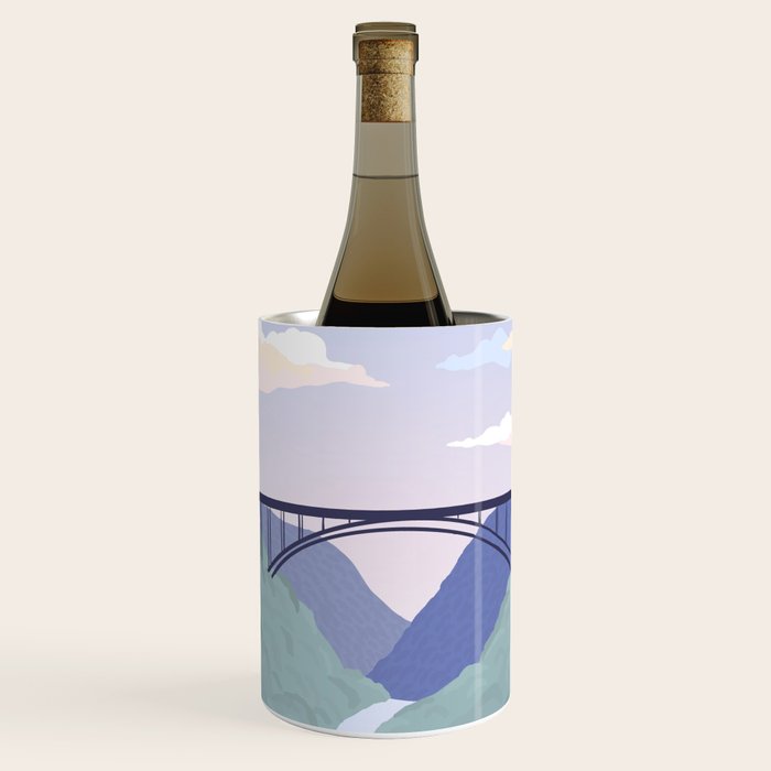 New River Gorge National Park, West Virginia Wine Chiller Gallery Image 1