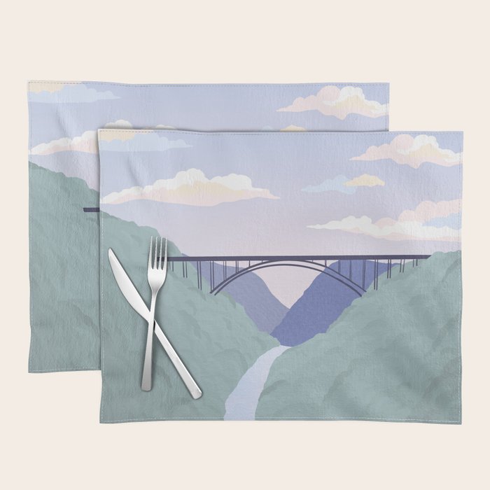 New River Gorge National Park, West Virginia Placemat Gallery Image 1