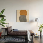 Line Female Figure 82 Wood Wall Art Gallery Image 2