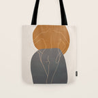 Line Female Figure 82 Tote Bag Gallery Image 1
