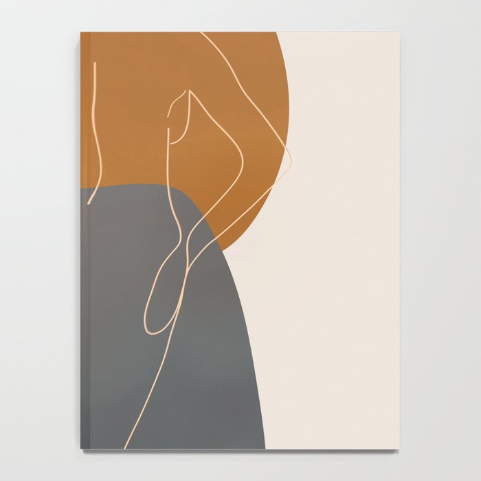 Line Female Figure 82 Notebook Gallery Image 4