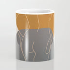 Line Female Figure 82 Coffee Mug Gallery Image 4