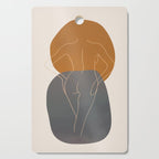 Line Female Figure 82 Cutting Board Gallery Image 1