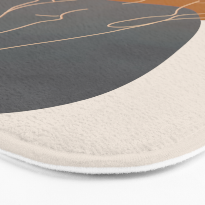 Line Female Figure 82 Bath Mat Gallery Image 3