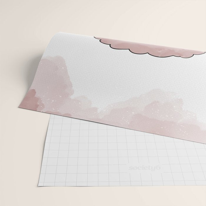Cloud_Nursery Art_01 Wrapping Paper Gallery Image 2