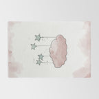 Cloud_Nursery Art_01 Rug Gallery Image 2