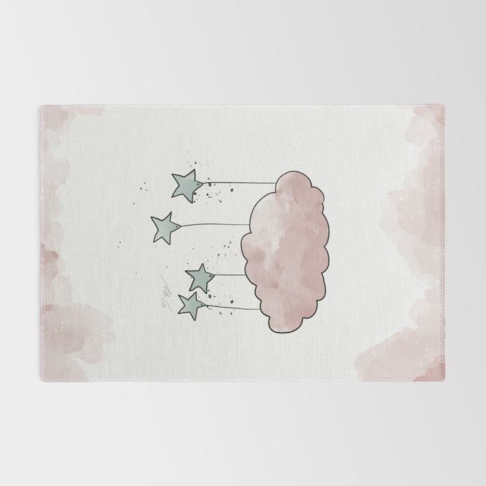 Cloud_Nursery Art_01 Rug Gallery Image 2