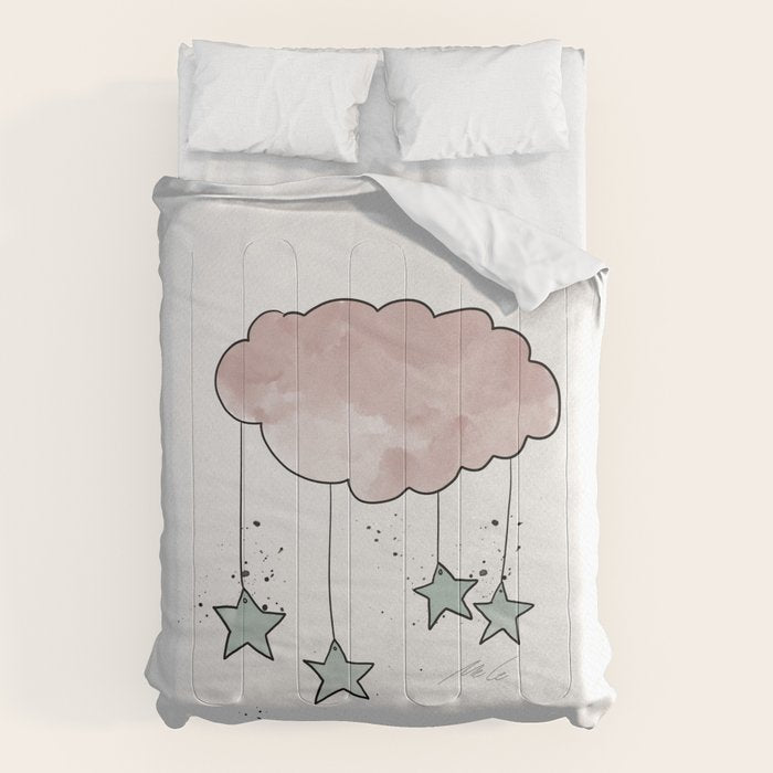 Cloud_Nursery Art_01 Comforter Gallery Image 6