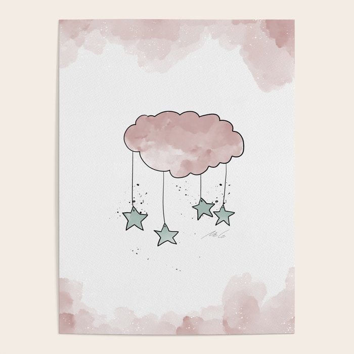 Cloud_Nursery Art_01 Poster Gallery Image 4