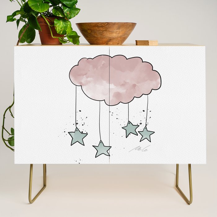Cloud_Nursery Art_01 Credenza Gallery Image 1