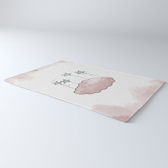 Cloud_Nursery Art_01 Rug Gallery Image 3