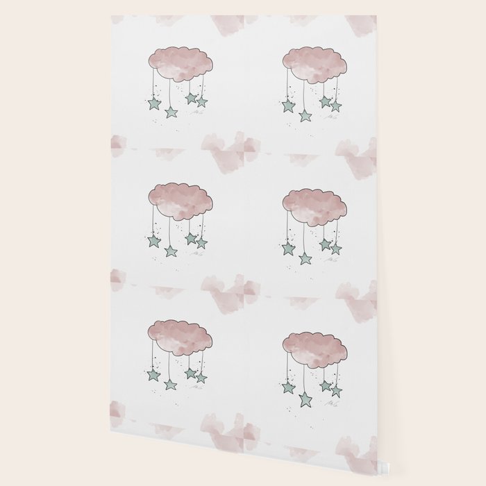 Cloud_Nursery Art_01 Wallpaper Gallery Image 2