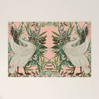 Romantic Swan Welcome Mat Gallery Image 1