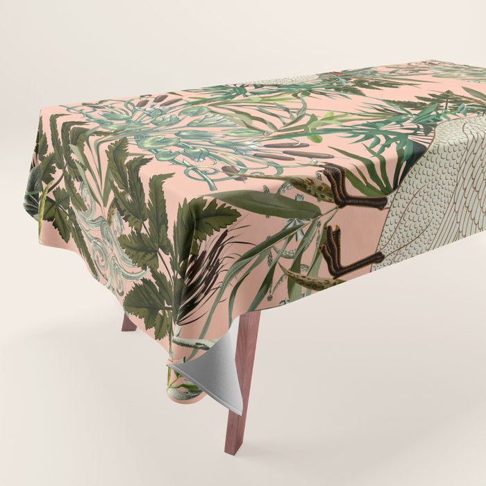 Romantic Swan Tablecloth Gallery Image 1