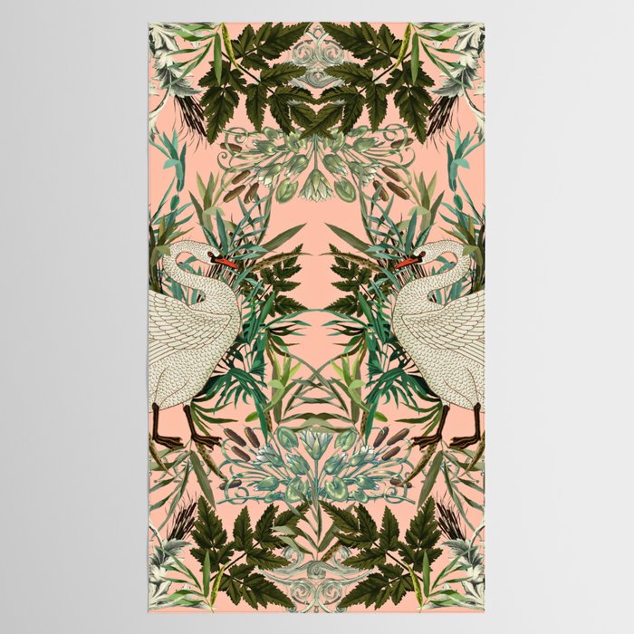 Romantic Swan Tablecloth Gallery Image 2