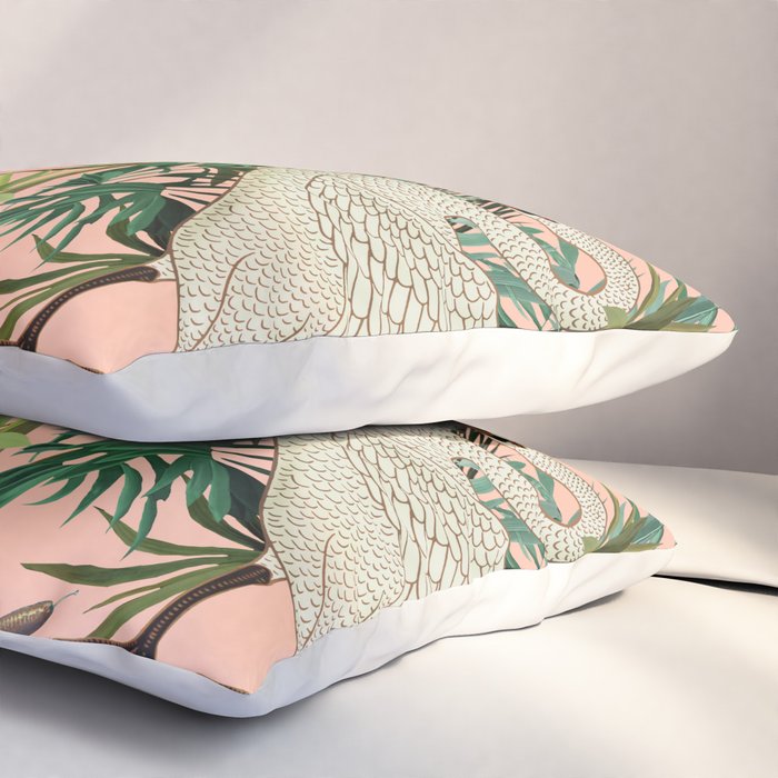 Romantic Swan Pillow Sham Gallery Image 3