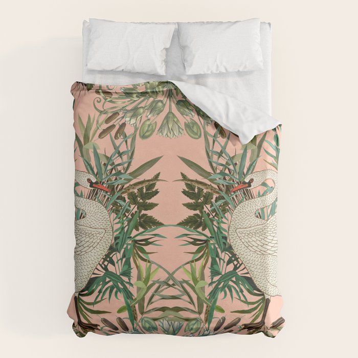 Romantic Swan Duvet Cover Gallery Image 6