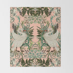 Romantic Swan Throw Blanket Gallery Image 2