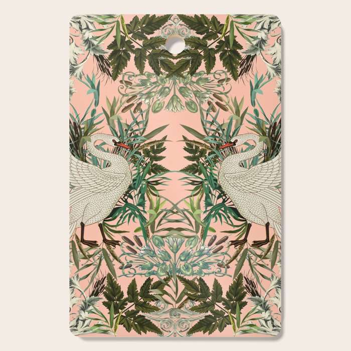 Romantic Swan Cutting Board Gallery Image 1