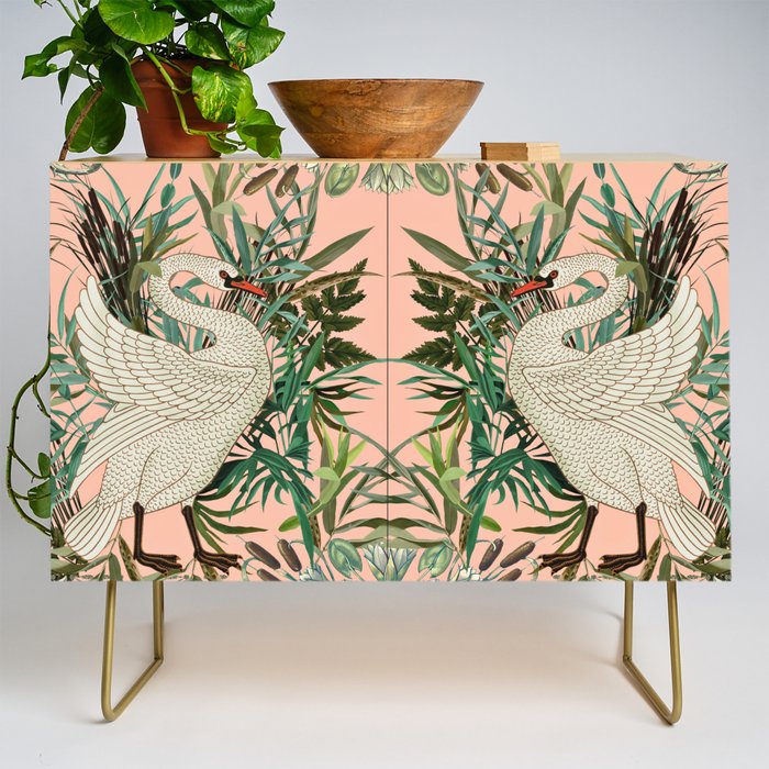 Romantic Swan Credenza Gallery Image 1
