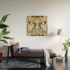 Romantic Swan Wood Wall Art Gallery Image 2