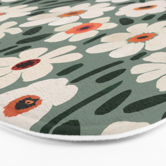Botanical Garden Bath Mat Gallery Image 3