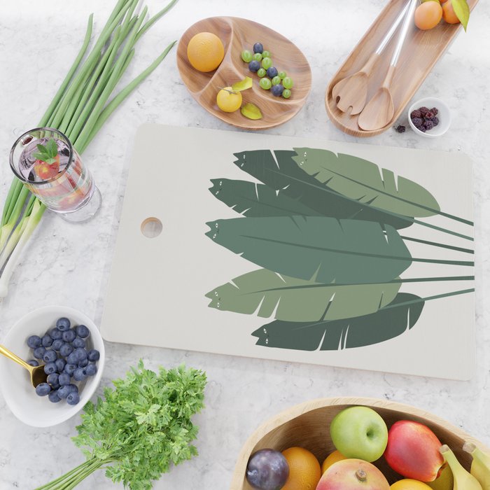 Cat and Plant 18 Cutting Board Gallery Image 2