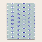 Evil Eye Dots - Mint & Navy Notebook Gallery Image 4