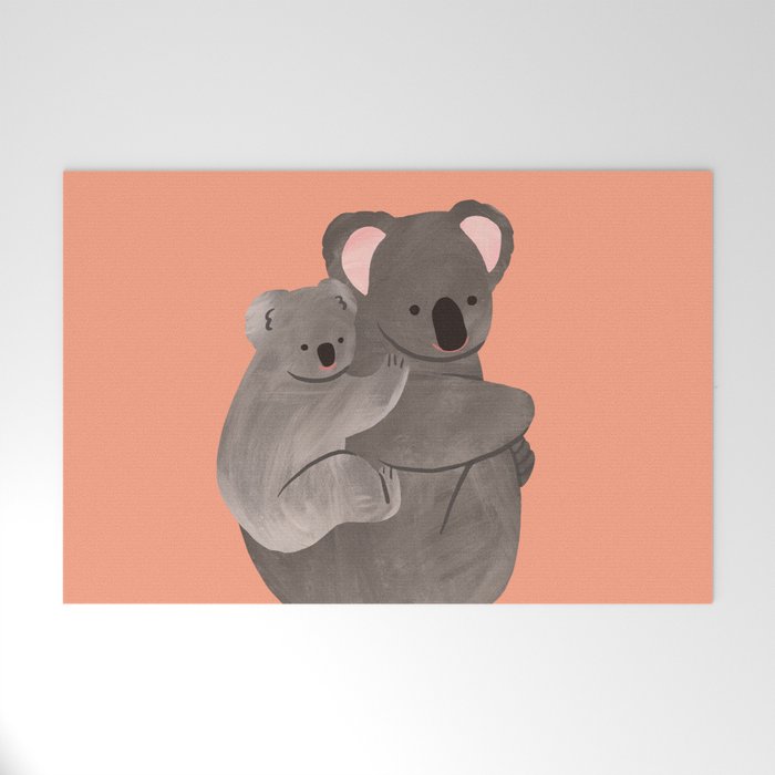 Piggyback Koala Welcome Mat Gallery Image 1