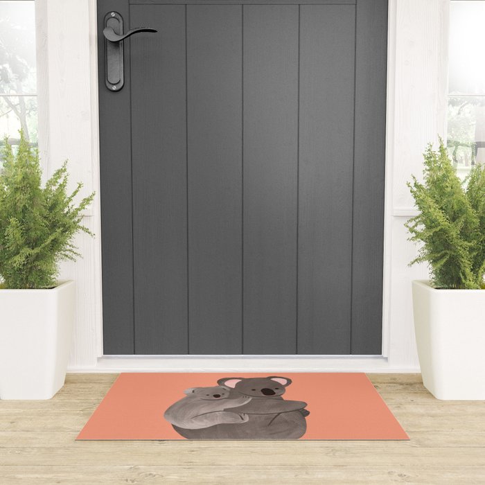 Piggyback Koala Welcome Mat Gallery Image 3