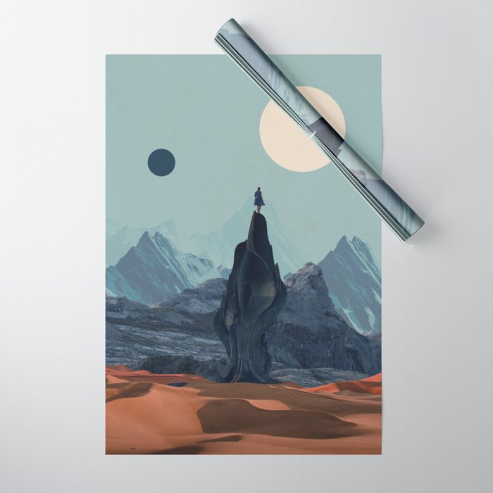 Dreaming of Your Return Wrapping Paper Gallery Image 1
