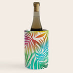 Tropical Palm Leaves Wine Chiller Gallery Image 2