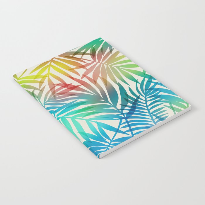 Tropical Palm Leaves Notebook Gallery Image 2