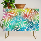 Tropical Palm Leaves Credenza Gallery Image 1
