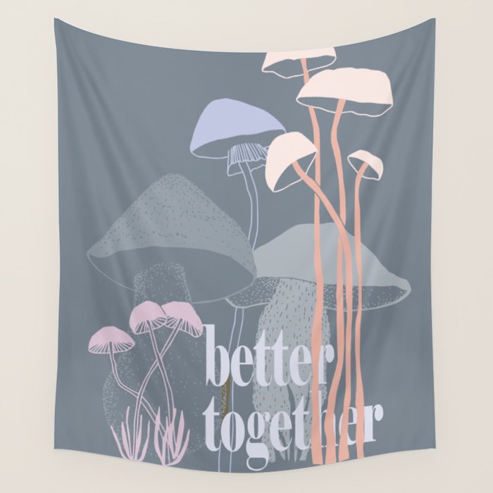 better together Wall Tapestry Gallery Image 4
