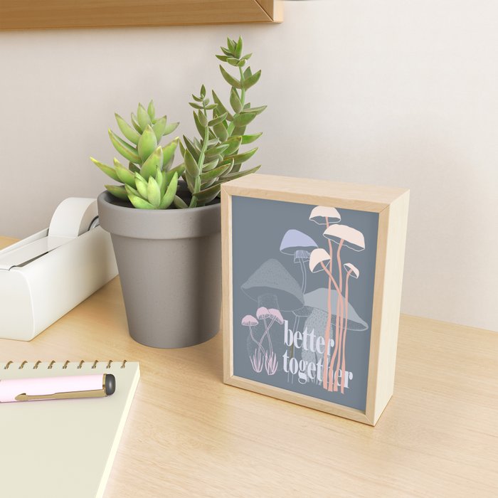 better together Mini Art Print Gallery Image 2