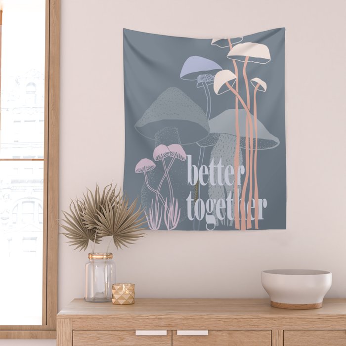 better together Wall Tapestry Gallery Image 2