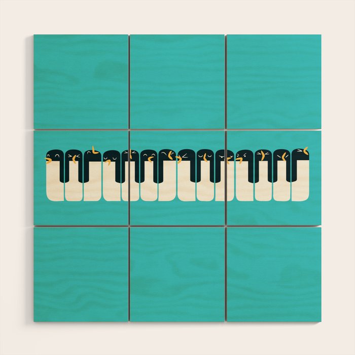 The Choir of Antarctica Wood Wall Art Gallery Image 1
