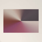 Line Gradient / Vanilla Wafer & Thunder Purple Welcome Mat Gallery Image 1