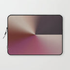 Line Gradient / Vanilla Wafer & Thunder Purple Laptop Sleeve Gallery Image 1