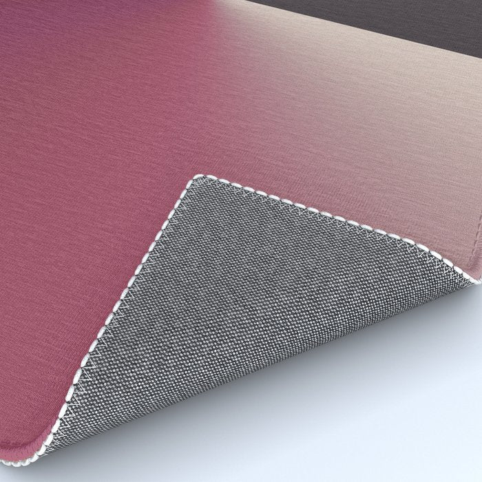 Line Gradient / Vanilla Wafer & Thunder Purple Rug Gallery Image 4