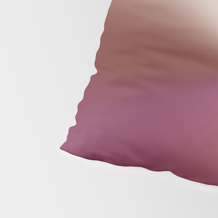 Line Gradient / Vanilla Wafer & Thunder Purple Pillow Sham Gallery Image 4