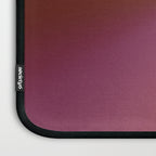 Line Gradient / Vanilla Wafer & Thunder Purple Laptop Sleeve Gallery Image 3