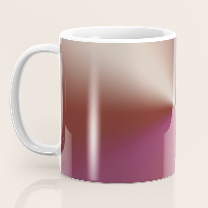 Line Gradient / Vanilla Wafer & Thunder Purple Coffee Mug Gallery Image 3