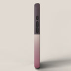 Line Gradient / Vanilla Wafer & Thunder Purple iPhone Case Gallery Image 2